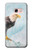 W3843 Bald Eagle On Ice Hülle Schutzhülle Taschen und Leder Flip für Samsung Galaxy A3 (2017)