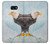 W3843 Bald Eagle On Ice Hülle Schutzhülle Taschen und Leder Flip für Samsung Galaxy A3 (2017)