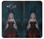 W3847 Lilith Devil Bride Gothic Girl Skull Grim Reaper Hülle Schutzhülle Taschen und Leder Flip für Samsung Galaxy J7 (2016)