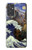 W3851 World of Art Van Gogh Hokusai Da Vinci Hülle Schutzhülle Taschen und Leder Flip für Samsung Galaxy Quantum 2