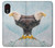 W3843 Bald Eagle On Ice Hülle Schutzhülle Taschen und Leder Flip für Samsung Galaxy Xcover 5