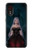 W3847 Lilith Devil Bride Gothic Girl Skull Grim Reaper Hülle Schutzhülle Taschen und Leder Flip für Samsung Galaxy Xcover 5