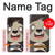 W3855 Sloth Face Cartoon Hülle Schutzhülle Taschen und Leder Flip für Samsung Galaxy Xcover 5