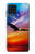 W3841 Bald Eagle Flying Colorful Sky Hülle Schutzhülle Taschen und Leder Flip für Samsung Galaxy M22
