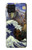 W3851 World of Art Van Gogh Hokusai Da Vinci Hülle Schutzhülle Taschen und Leder Flip für Samsung Galaxy M22