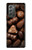 W3840 Dark Chocolate Milk Chocolate Lovers Hülle Schutzhülle Taschen Flip für Samsung Galaxy Z Fold2 5G
