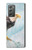 W3843 Bald Eagle On Ice Hülle Schutzhülle Taschen Flip für Samsung Galaxy Z Fold2 5G