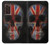 W3848 United Kingdom Flag Skull Hülle Schutzhülle Taschen Flip für Samsung Galaxy Z Fold2 5G