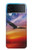 W3841 Bald Eagle Flying Colorful Sky Hülle Schutzhülle Taschen Flip für Samsung Galaxy Z Flip 3 5G