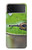 W3845 Green frog Hülle Schutzhülle Taschen Flip für Samsung Galaxy Z Flip 3 5G