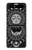 W3854 Mystical Sun Face Crescent Moon Hülle Schutzhülle Taschen Flip für Samsung Galaxy Z Flip 5G