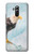 W3843 Bald Eagle On Ice Hülle Schutzhülle Taschen und Leder Flip für Huawei Mate 20 lite