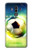 W3844 Glowing Football Soccer Ball Hülle Schutzhülle Taschen und Leder Flip für Huawei Mate 10 Pro, Porsche Design