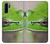 W3845 Green frog Hülle Schutzhülle Taschen und Leder Flip für Huawei P30 Pro