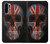 W3848 United Kingdom Flag Skull Hülle Schutzhülle Taschen und Leder Flip für Huawei P30 Pro
