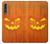 W3828 Pumpkin Halloween Hülle Schutzhülle Taschen und Leder Flip für Huawei P20 Pro
