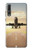 W3837 Airplane Take off Sunrise Hülle Schutzhülle Taschen und Leder Flip für Huawei P20 Pro