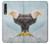 W3843 Bald Eagle On Ice Hülle Schutzhülle Taschen und Leder Flip für Huawei P20 Pro