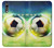 W3844 Glowing Football Soccer Ball Hülle Schutzhülle Taschen und Leder Flip für Huawei P20