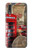 W3856 Vintage London British Hülle Schutzhülle Taschen und Leder Flip für Huawei P20
