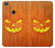 W3828 Pumpkin Halloween Hülle Schutzhülle Taschen und Leder Flip für Huawei P8 Lite (2017)