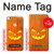 W3828 Pumpkin Halloween Hülle Schutzhülle Taschen und Leder Flip für Huawei P8 Lite (2017)