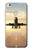 W3837 Airplane Take off Sunrise Hülle Schutzhülle Taschen und Leder Flip für Huawei P8 Lite (2017)