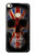 W3848 United Kingdom Flag Skull Hülle Schutzhülle Taschen und Leder Flip für Huawei P8 Lite (2017)