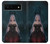 W3847 Lilith Devil Bride Gothic Girl Skull Grim Reaper Hülle Schutzhülle Taschen und Leder Flip für Google Pixel 6