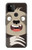 W3855 Sloth Face Cartoon Hülle Schutzhülle Taschen und Leder Flip für Google Pixel 5A 5G