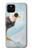 W3843 Bald Eagle On Ice Hülle Schutzhülle Taschen und Leder Flip für Google Pixel 5