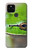W3845 Green frog Hülle Schutzhülle Taschen und Leder Flip für Google Pixel 5