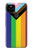 W3846 Pride Flag LGBT Hülle Schutzhülle Taschen und Leder Flip für Google Pixel 5