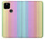 W3849 Colorful Vertical Colors Hülle Schutzhülle Taschen und Leder Flip für Google Pixel 4a 5G