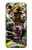 W3838 Barking Bengal Tiger Hülle Schutzhülle Taschen und Leder Flip für Google Pixel 3a