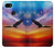 W3841 Bald Eagle Flying Colorful Sky Hülle Schutzhülle Taschen und Leder Flip für Google Pixel 3a