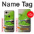 W3845 Green frog Hülle Schutzhülle Taschen und Leder Flip für Google Pixel 3a