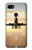 W3837 Airplane Take off Sunrise Hülle Schutzhülle Taschen und Leder Flip für Google Pixel 3a XL