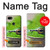 W3845 Green frog Hülle Schutzhülle Taschen und Leder Flip für Google Pixel 3a XL