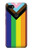 W3846 Pride Flag LGBT Hülle Schutzhülle Taschen und Leder Flip für Google Pixel 3a XL