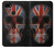 W3848 United Kingdom Flag Skull Hülle Schutzhülle Taschen und Leder Flip für Google Pixel 3a XL