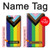 W3846 Pride Flag LGBT Hülle Schutzhülle Taschen und Leder Flip für Google Pixel 3