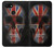 W3848 United Kingdom Flag Skull Hülle Schutzhülle Taschen und Leder Flip für Google Pixel 3