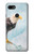 W3843 Bald Eagle On Ice Hülle Schutzhülle Taschen und Leder Flip für Google Pixel 3 XL
