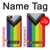 W3846 Pride Flag LGBT Hülle Schutzhülle Taschen und Leder Flip für Google Pixel 2