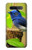 W3839 Bluebird of Happiness Blue Bird Hülle Schutzhülle Taschen und Leder Flip für LG K51S