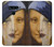 W3853 Mona Lisa Gustav Klimt Vermeer Hülle Schutzhülle Taschen und Leder Flip für LG V40, LG V40 ThinQ