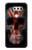 W3848 United Kingdom Flag Skull Hülle Schutzhülle Taschen und Leder Flip für LG V30, LG V30 Plus, LG V30S ThinQ, LG V35, LG V35 ThinQ