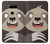 W3855 Sloth Face Cartoon Hülle Schutzhülle Taschen und Leder Flip für LG V30, LG V30 Plus, LG V30S ThinQ, LG V35, LG V35 ThinQ