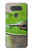 W3845 Green frog Hülle Schutzhülle Taschen und Leder Flip für LG V20